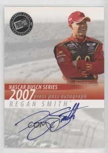 2007 Press Pass Auto Regan Smith Rookie Auto RC