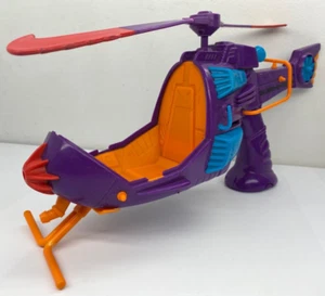 1991 Captain Planet SKUMM-O-COPTER Helicopter Vehicle Squirt Gun READ Canopy TOY - Picture 1 of 23