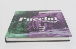 PUCCINI Compact Companion by Jonathon Brown Illustrated Biography Book with CD  - Picture 1 of 12