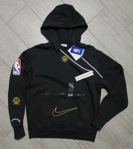 NWT Nike NBA Courtside City Hoodie - Golden State Warriors Sz M - DN9954 010 Cover