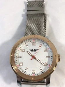Orologio Deporte 15172 Uomo Oro Rosa Accenti Argento Quadrante Sunray Metallo - Foto 1 di 7