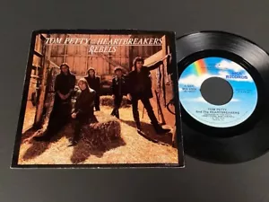 Tom Petty And The Heartbreakers: Rebels / Southern Accents 45 with Pic Sleeve - Picture 1 of 2