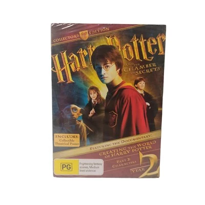 Harry Potter And The Chamber of Secrets Collector's Edition DVD Children Fantasy - Image 1 of 4