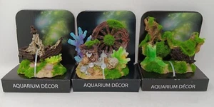 Aquarium pirate shipwreck treasure chest skull Aquatic Fish Tank Resin Ornament - Picture 1 of 5