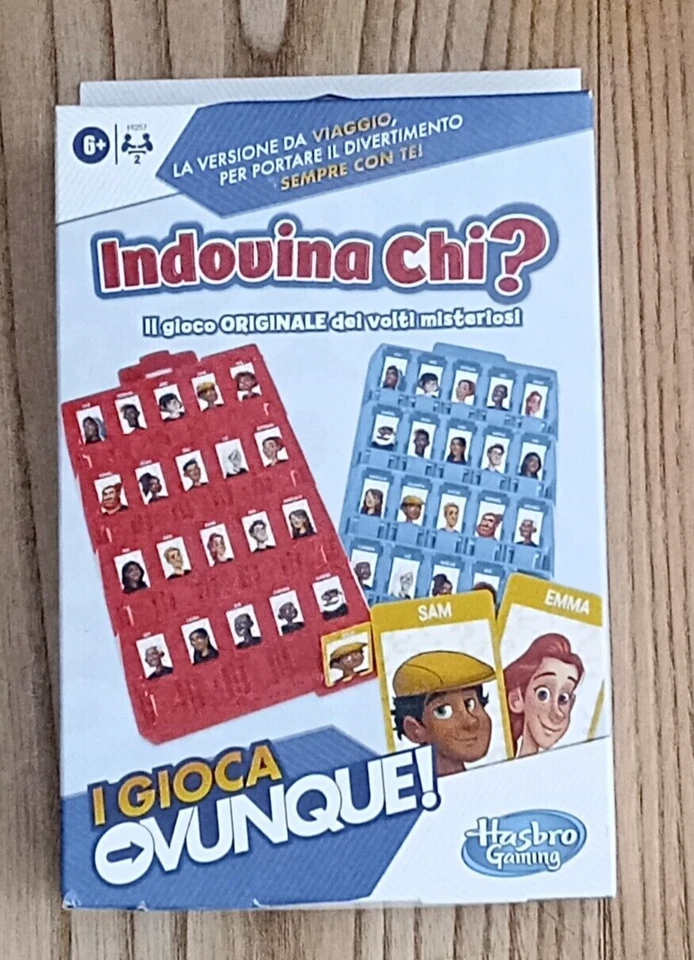 INDOVINA CHI? - VERSIONE DA VIAGGIO - HASBRO - 2023 - NUOVO - Immagine 1 di 1