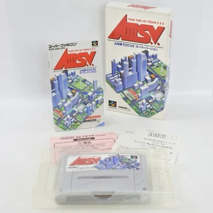 TAKE THE A TRAIN 3 S.V.Super Famicom Nintendo 2167 sf - Picture 1 of 14