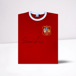 Denis Law 1963 FA Cup Final Signed Manchester United shirt - Picture 1 of 1