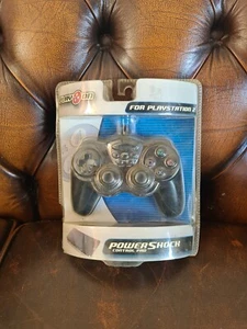 Play On Powershock PS2 Controller | Playstation 1 / 2 | Third Party Pad 00s - Picture 1 of 3