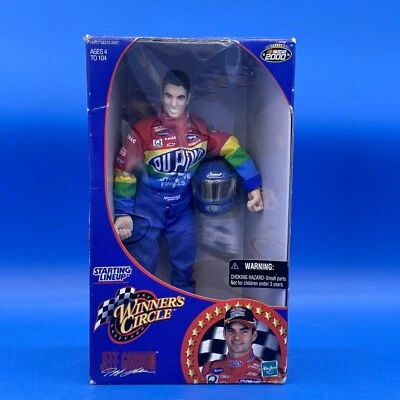 Jeff Gordon Starting Lineup Winners Circle Poseable Action Figure NASCAR Vintage - Image 1 of 4