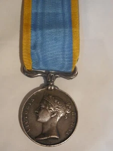medaglia guerra in Crimea 1854 argento regina Vittoria - Imagen 1 de 2