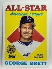 2023 Topps Series 2 George Brett #88AS-19 All Star 35th Anniversary 1988