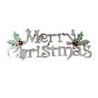 Joyeux panneau suspendu de Noël pour décoration extérieure/porte/cour/mur/arbre