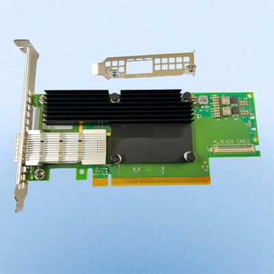 CX653105A MELLANOX ConnectX-6 VPI Adapter Card HDR/200GbE MCX653105A-HDAT NEW - Image 1 of 4