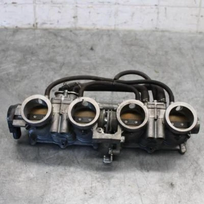 07-12 HONDA CBR600RR INYECTORES DE COMBUSTIBLE PRINCIPALES / CUERPOS DEL ACELERADOR 16401-MFJ-A01 BB542 Foto 1 de 4