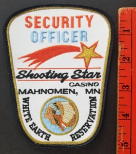 Security Officer Shooting Star Casino Mahnomen Minnesota Patch - Picture 1 of 2