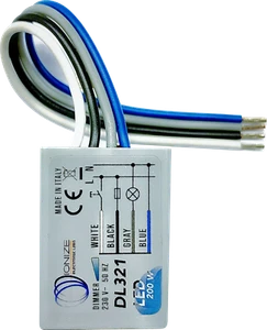 IONIZE DL321 - Dimmer 230V per LED da incasso a pulsante - Foto 1 di 7