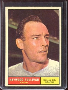 1961 Topps Baseball # 212 Haywood Sullivan NM-MT Near Mint to Mint - Picture 1 of 2