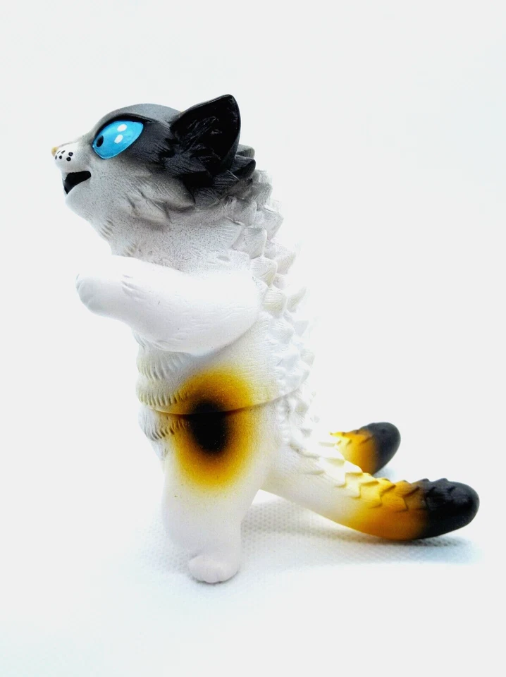 1/1 Personalizado Konatsu x Max Juguete Colaboración "Bobtail Japonés" Negrora Sofubi Cat Foto 1 de 4