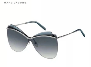 Gafas de sol MARC JACOBS para mujer rutenio gris plata piloto aviador 103/S NUEVAS - Imagen 1 de 2
