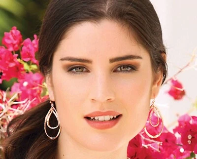 Park Lane «BELLE» серьги - розовое золото и Swarovski - длинный и нахальный! - Новый - Изображение 1 из 3