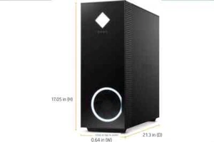 New HP Omen 30L Desktop with RTX 3080 GPU AMD 5600X 8GB RAM 256GB SSD Win11 800W - Picture 1 of 2