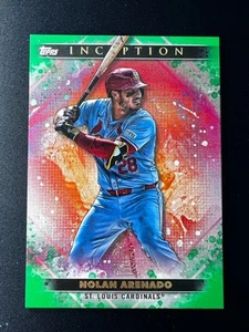 2024 Topps Inception Baseball Nolan Arenado #16 Green - Picture 1 of 1
