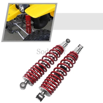 Red Air Front Shocks Absorbers Fit For Yamaha Banshee YFZ350SE 3GG-23350-10-P0 - Image 1 of 4