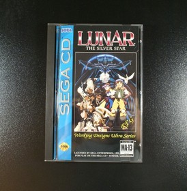 Lunar The Silver Star Sega CD CIB Great Condition!