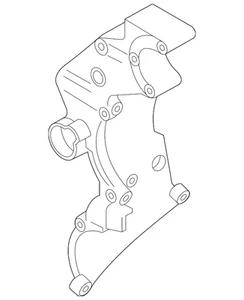 Genuine Volkswagen Mount Bracket 07K-903-141-B - Picture 1 of 3