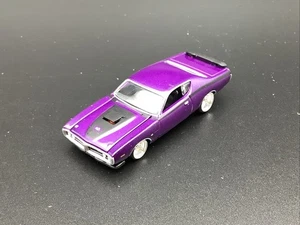 Dodge Charger Superbee 1971 Greenlight Muscle Garage 1:64 púrpura personalizado - Imagen 1 de 6