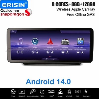 12,3" 8+128GB Android 14 CarPlay Autoradio Navi 4G Mercedes E Klasse A207 NTG4.0 - Bild 1 von 4