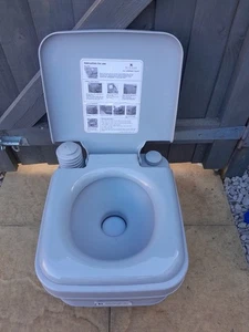 Hi Gear 10L Tragbare Spültoilette Reise Outdoor Camping Grau - Bild 1 von 4