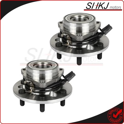 2x Wheel Hub Bearing  Assembly Front For Chevrolet K1500 K2500 Tahoe GMC Yukon - Image 1 of 4
