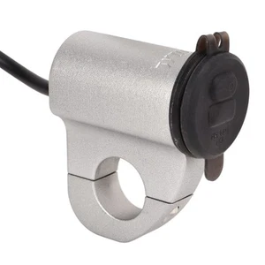Motorcycle USB Charger Waterproof 12V Power Adapter Digital Display Voltage OB - Picture 1 of 12