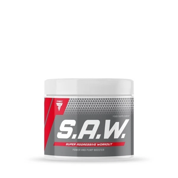 TREC® S.A.W PRE WORKOUT BOOSTER (STRONG) 200g + extra BONUS - Bild 1 von 1