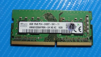 HP 15-ay191ms SK Hynix 8GB 1Rx8 PC4-2400T SO-DIMM Memory RAM HMA81GS6AFR8N-UH - Image 1 of 2