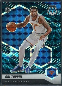 2020-21 Panini Mosaic Genesis Parallel Case Hit #220 Obi Toppin RC - Picture 1 of 2