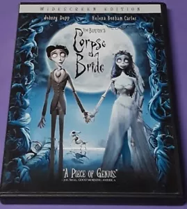Corpse Bride DVD Tim Burton Movie 2005 Animation Family Drama Horror Johnny Depp - Picture 1 of 1
