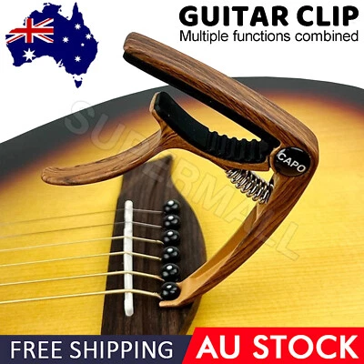 Performance Guitar Capos for Acoustic Guitars Last Stylish Guitar Capos OZ - image 1 of 4