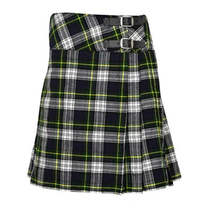 Ladies Knee Length Kilt Skirt 20" Length Tartan Pleated Kilts - Dress Gordon - Picture 1 of 2