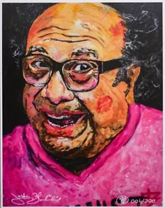 Danny Devito Frank IASIP Edizione Limitata 11x14 Lino Stampa Fine Art Firmata/300 - Foto 1 di 3