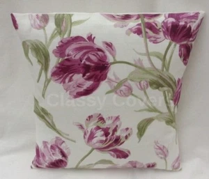 Lovely Laura Ashley Designer Cushion Cover "GOSFORD" BERRY Fabric Various Sizes - Picture 1 of 2