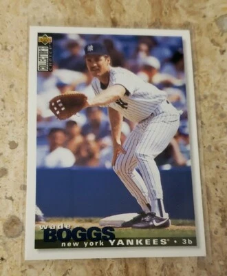 1995 Upper Deck Baseball Wade Boggs - Image 1 of 2
