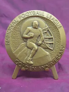 NFL National Football League BRONZE Medal Golden anniversary 1920 -1969 - Bild 1 von 8