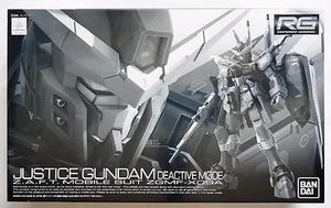 BANDAI RG 1/144 Justice Gundam Deactive mode ZGMF-X09A Gundam seed limited model - Picture 1 of 10