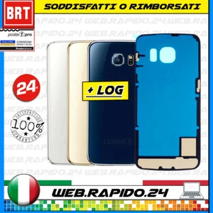 BACK COVER SCHALE RÜCKSEITE GLAS SAMSUNG GALAXY S6 EDGE SM-G925F ALLE FARBEN - Bild 1 von 1