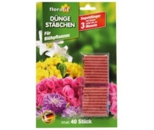florafit Düngestäbchen Guano für Blühpflanzen Depotdünger 40 / 80 oder 120 Stück - Bild 1 von 1