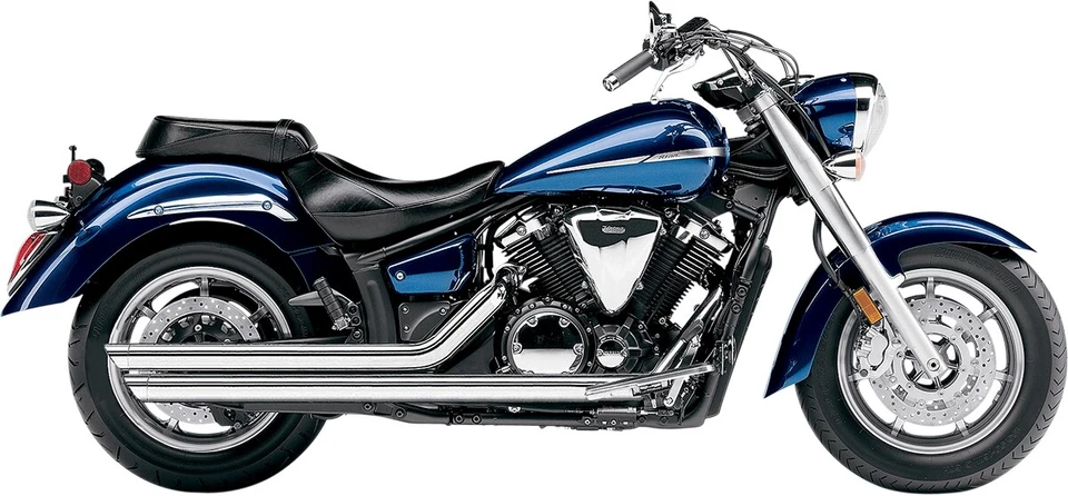 Cobra Speedster Slashdown Exhaust with Powerport Yamaha XVS1300 V-Star 2007-2015 - Image 1 of 1