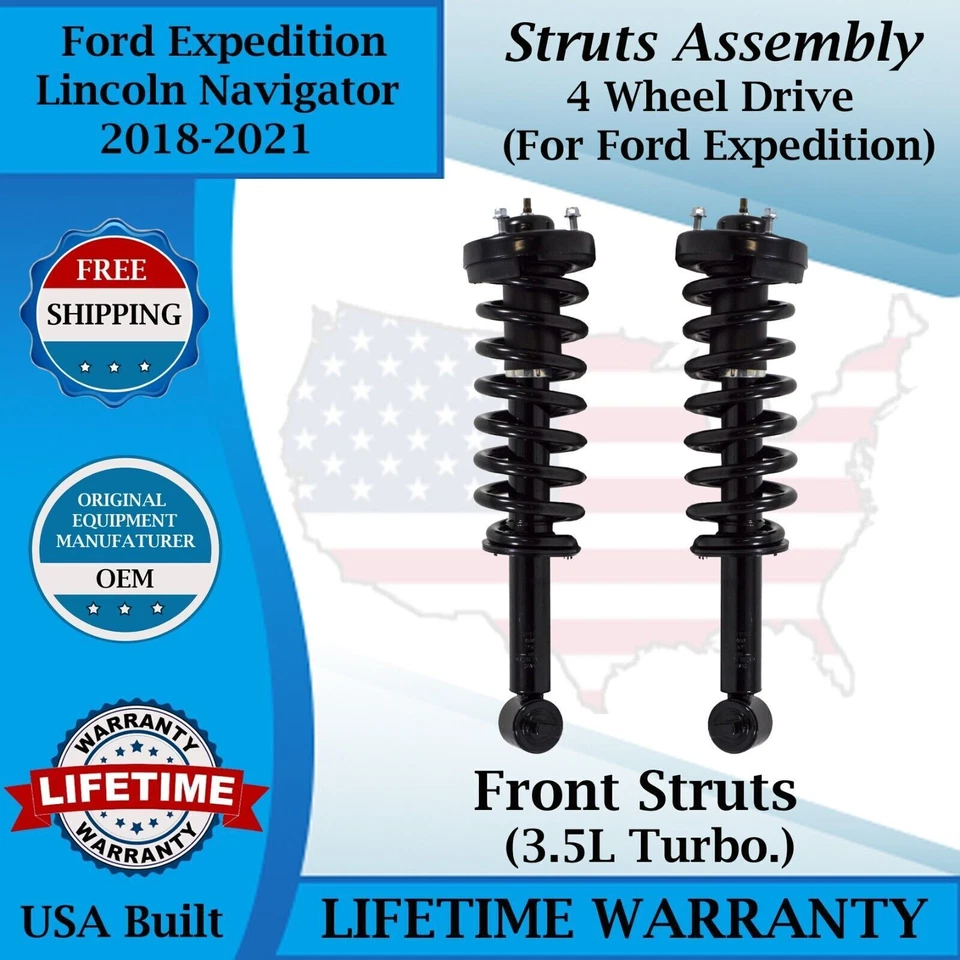 Gabriel OEM Front Struts For 2018-2021 Ford Expedition/ Lincoln Navigator 3.5L - Image 1 of 4