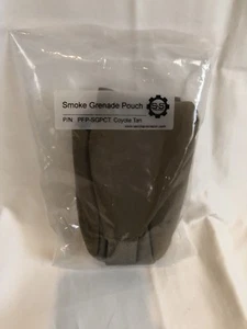 S&S Precision Old Gen Coyote Tan Plate Frame Smoke Grenade Pouch SEAL DEVGRU - Picture 1 of 2